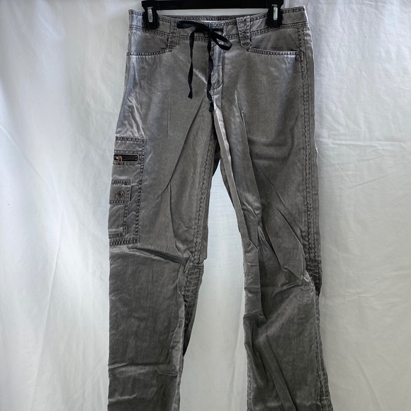 Express Satin Cargo Pants Women's Size: 4 - Picture 3 of 12